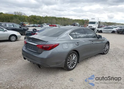 2020 Infiniti Q50 Luxe Awd из США, поврежденный, VIN JN1EV7AR1LM251008